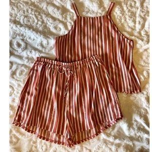Striped Tank + Short Set